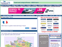 Tablet Screenshot of france.travelnotes.org